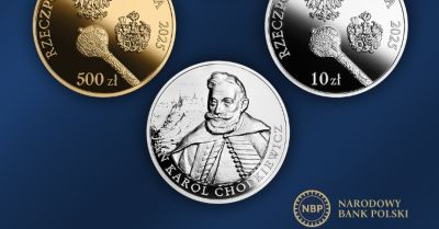 Nowe monety kolekcjonerskie NBP: Jan Karol Chodkiewicz